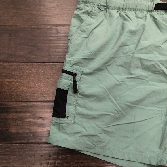 Hook And Tackle Swim Trunks Shorts Mens 4XL Green Adjustable Buckle Mesh Lined - Picture 7 of 15